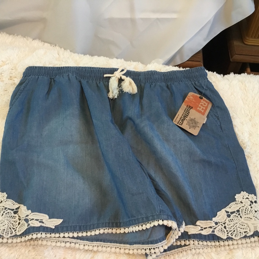 Ruff Hewn Blue Shorts